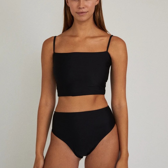 NWT Saltwater Collective Amanda Tankini Swim Top in ORCHID PURPLE XS - Picture 2 of 12